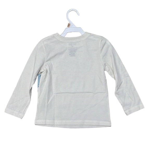 Okie Dokie Christmas Long Sleeve T-Shirt NWT Cookie Baking Crew White Size 5T - Picture 2 of 6